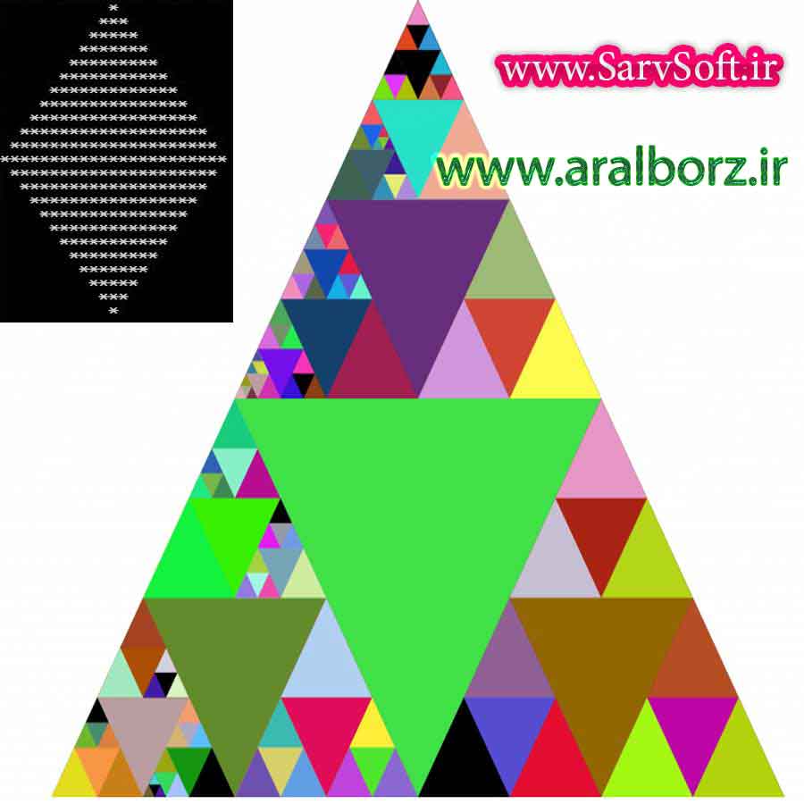 دانلود کد رسم لوزی با ستاره در سی پلاس پلاس دانلود کد رسم لوزی با ستاره در سی پلاس پلاس