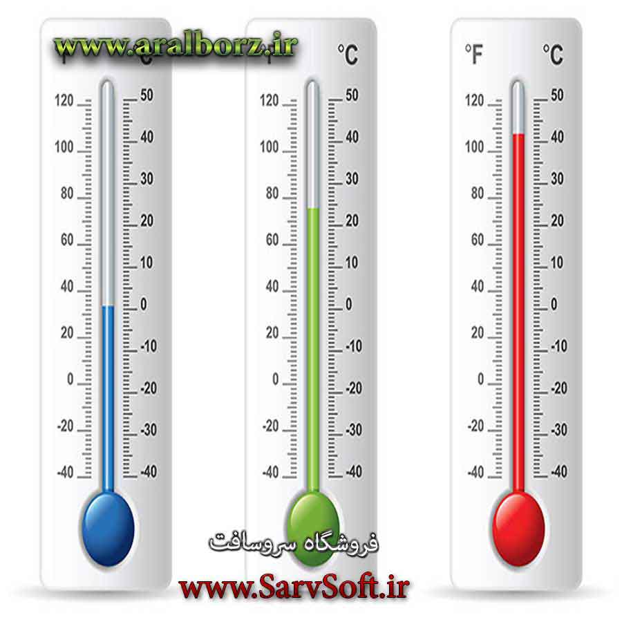 دانلود کد تبدیل سانتی گراد به فارنهایت با زبان c